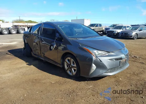 2017 Toyota Prius Three Touring из США, поврежденный, VIN JTDKARFU0H3539488